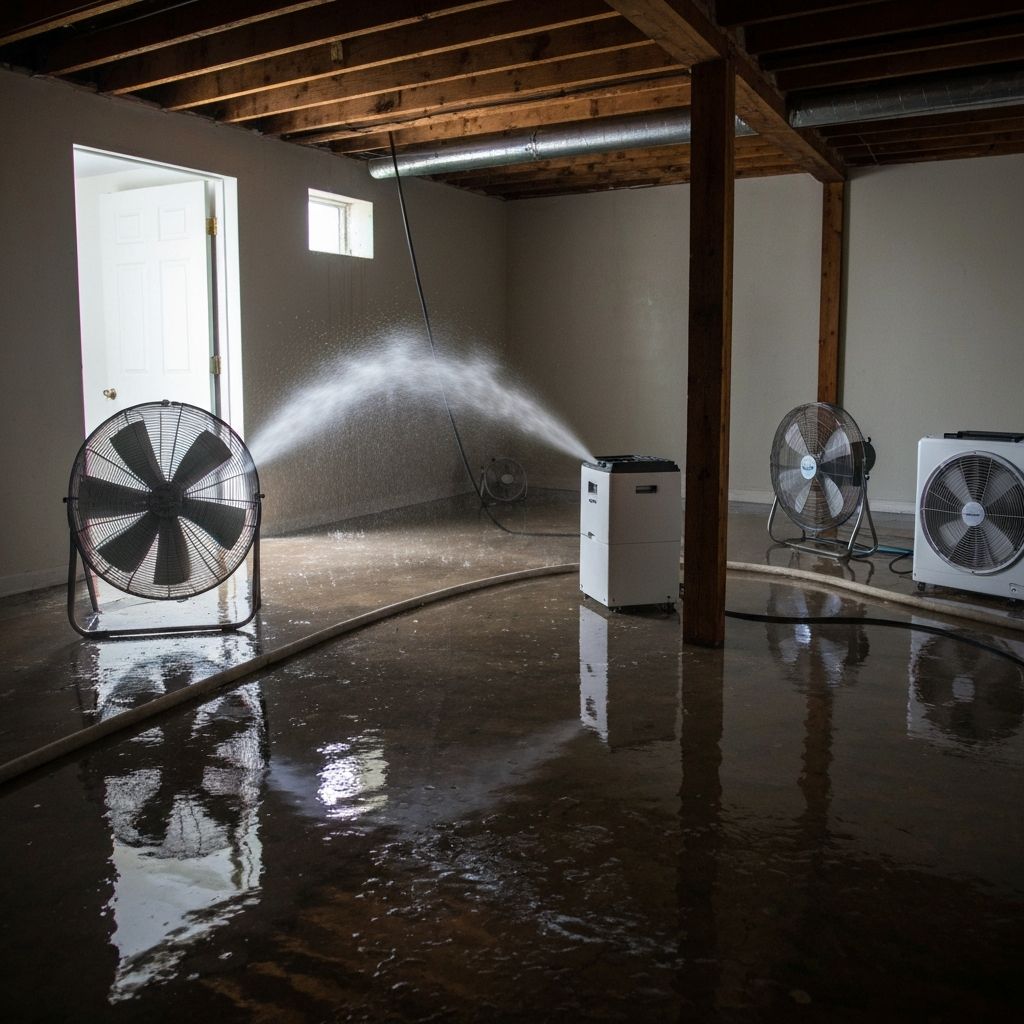 Water damage restoration